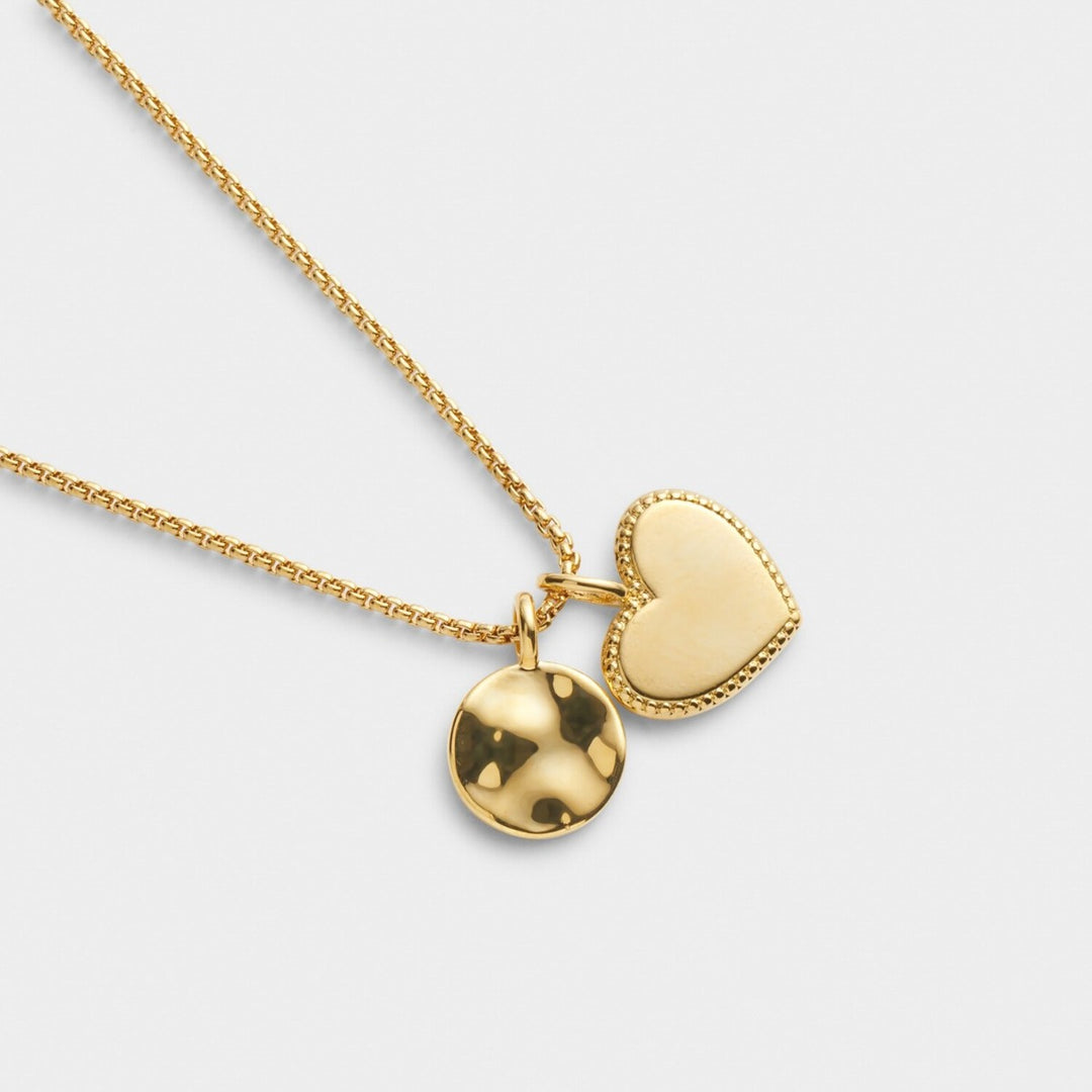 Katie Loxton 'Happy Birthday' Waterproof Gold Charm Necklace KLJ6209