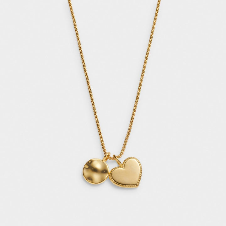 Katie Loxton 'Happy Birthday' Waterproof Gold Charm Necklace KLJ6209