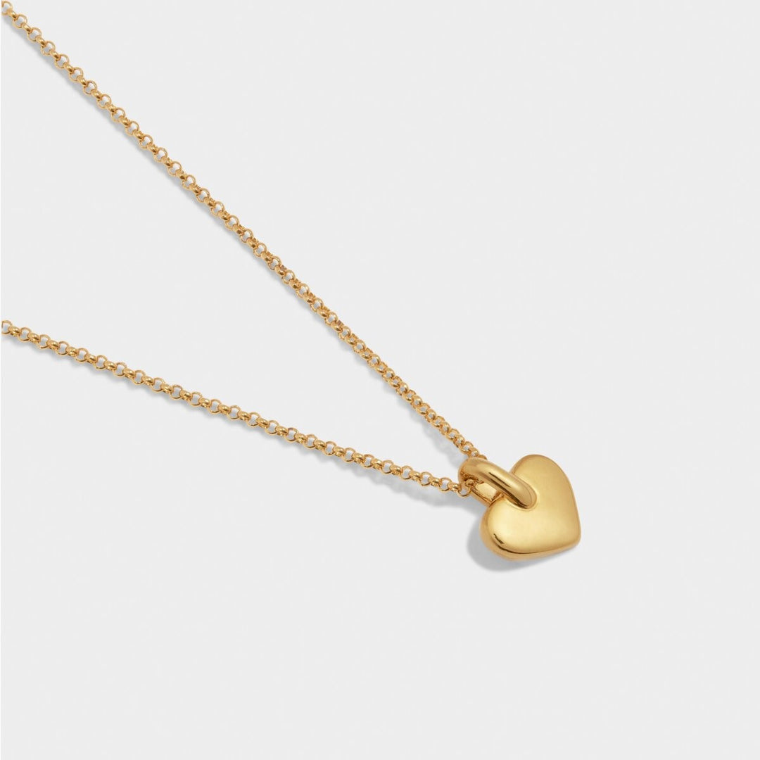 Katie Loxton Alora Heart Waterproof Gold Necklace KLJ6242
