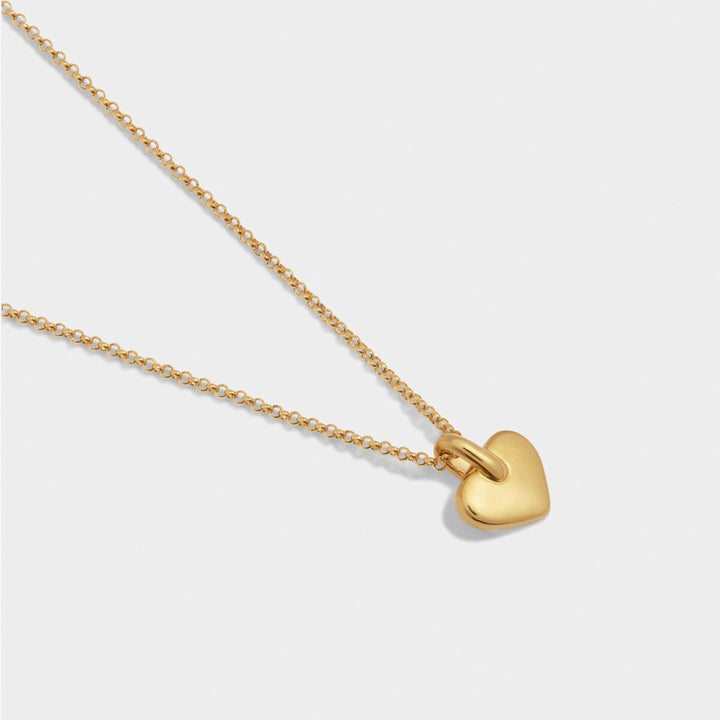 Katie Loxton Alora Heart Waterproof Gold Necklace KLJ6242