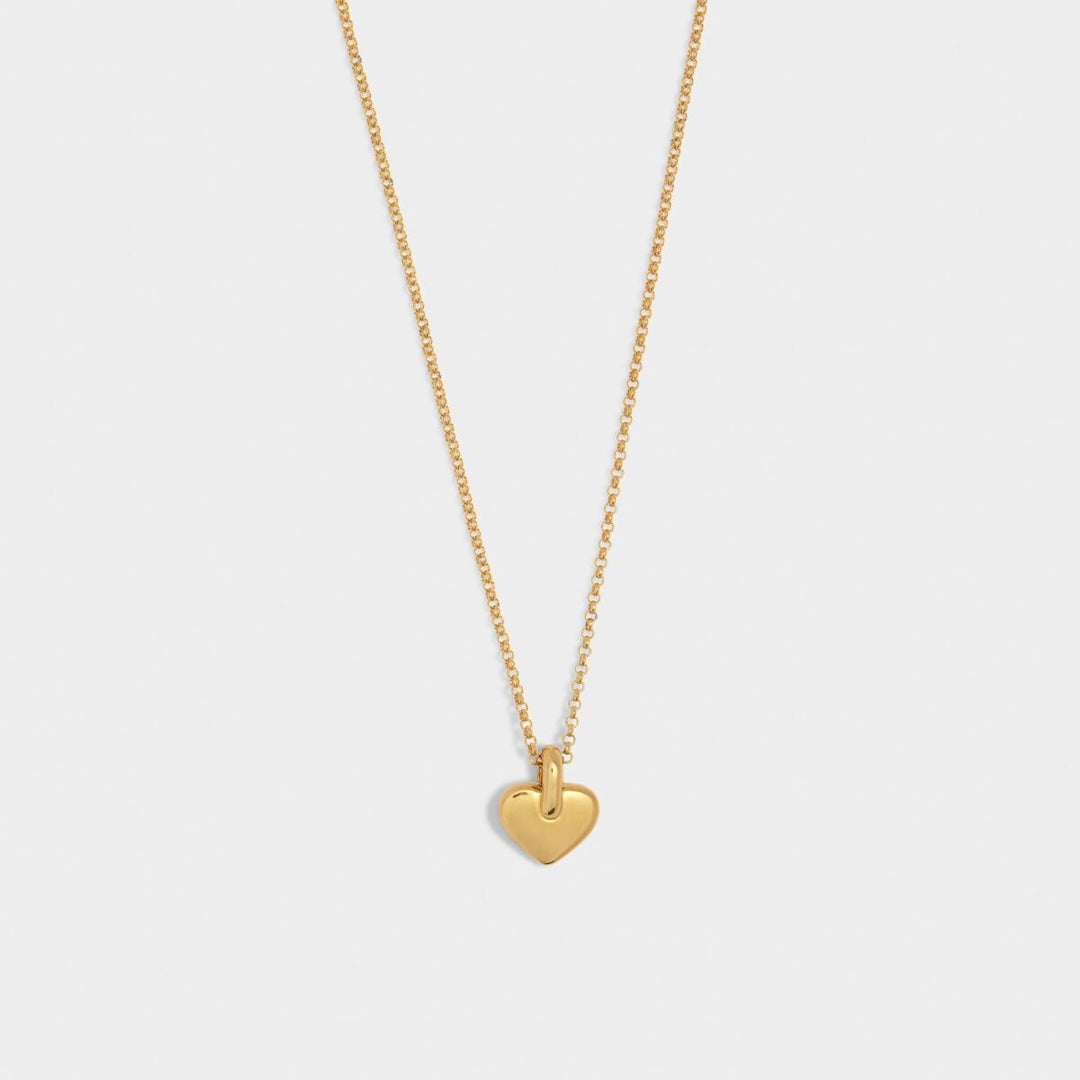 Katie Loxton Alora Heart Waterproof Gold Necklace KLJ6242
