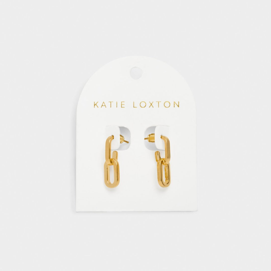 Katie Loxton Arabella Waterproof Gold Hoop Earrings KLJ6273