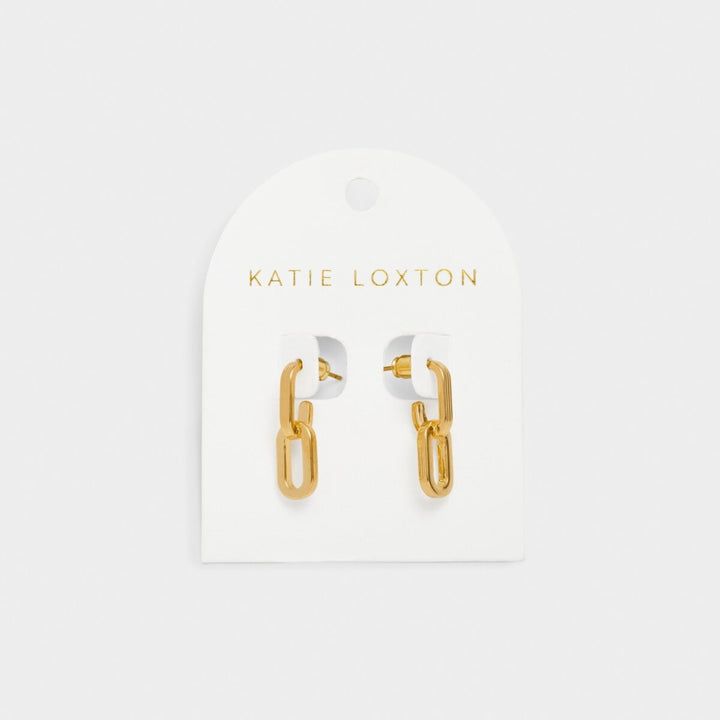Katie Loxton Arabella Waterproof Gold Hoop Earrings KLJ6273
