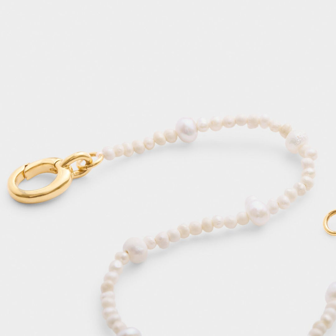 Katie Loxton Pearl Glow Waterproof Gold Bracelet | Item code KLJ6361