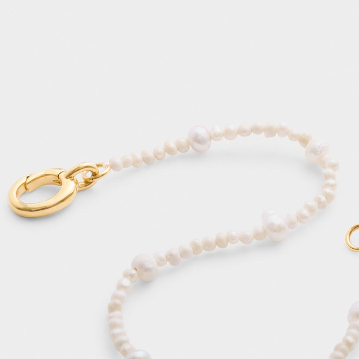 Katie Loxton Pearl Glow Waterproof Gold Bracelet | Item code KLJ6361