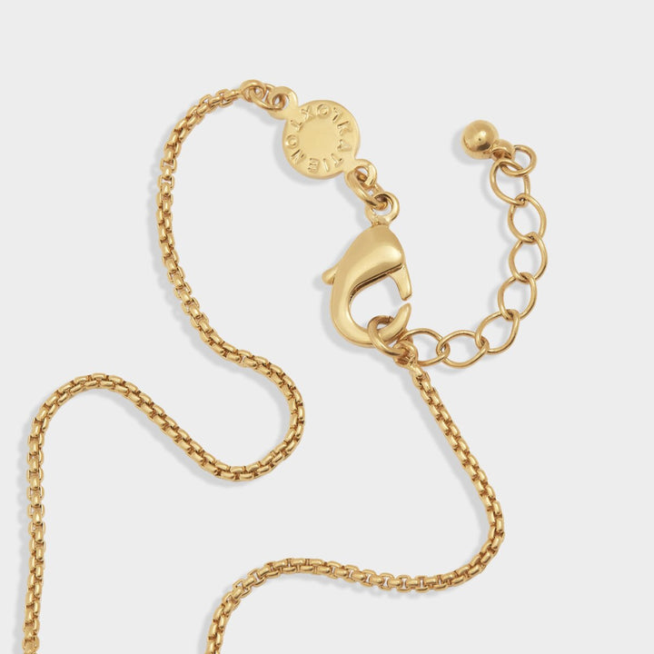 Katie Loxton Mother's Day Waterproof Gold Charm Bracelet. Item code KLJ6368.