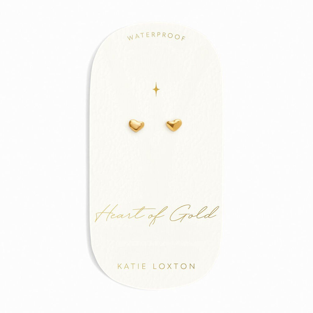Heart Waterproof Stud Earrings