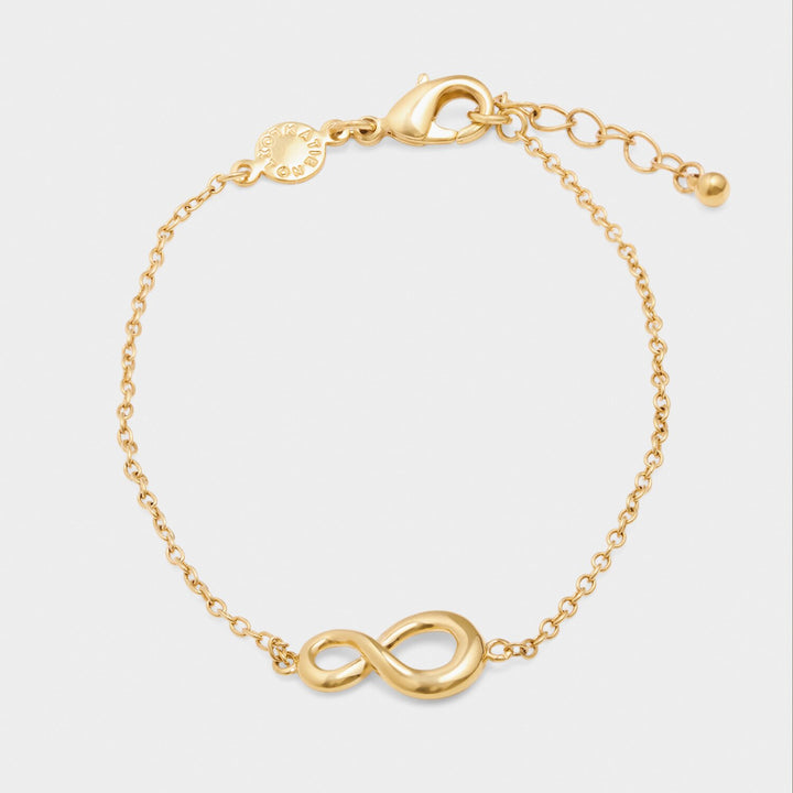 Katie Loxton 'Better Together' Waterproof Gold Charm Bracelet. Item code KLJ6378.