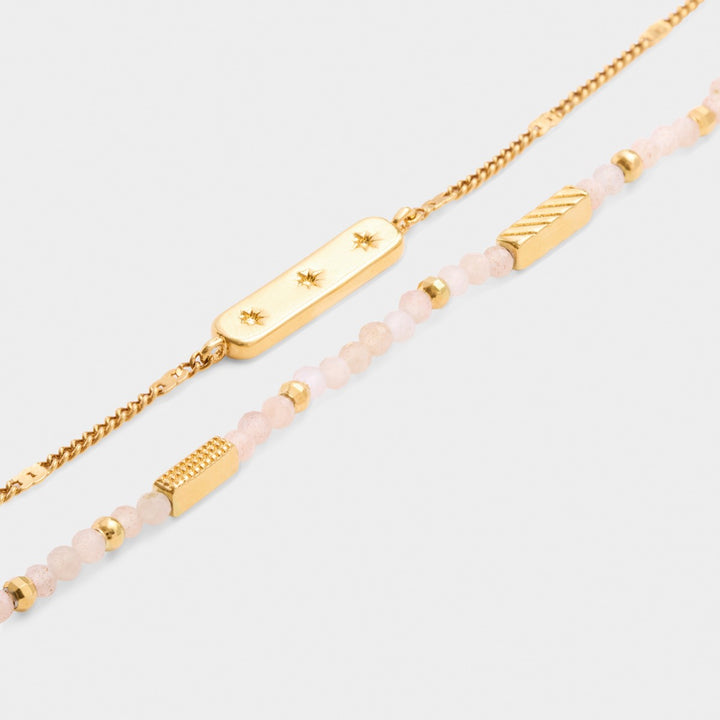 Katie Loxton 'July' Waterproof Gold Birthstone Bracelet