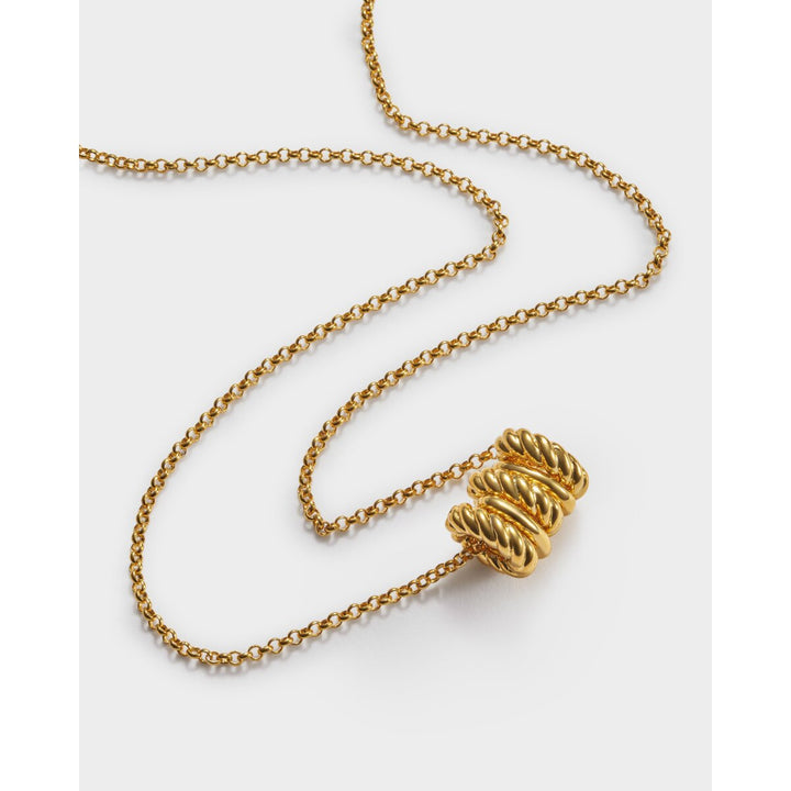 Katie Loxton Laia Waterproof Gold Necklace. Item code KLJ6460.