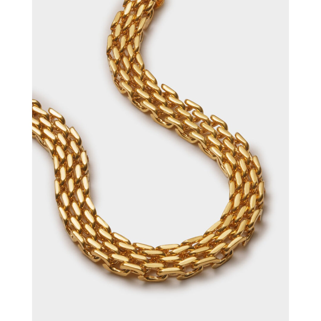 Katie Loxton Braid Chain Waterproof Gold Bracelet