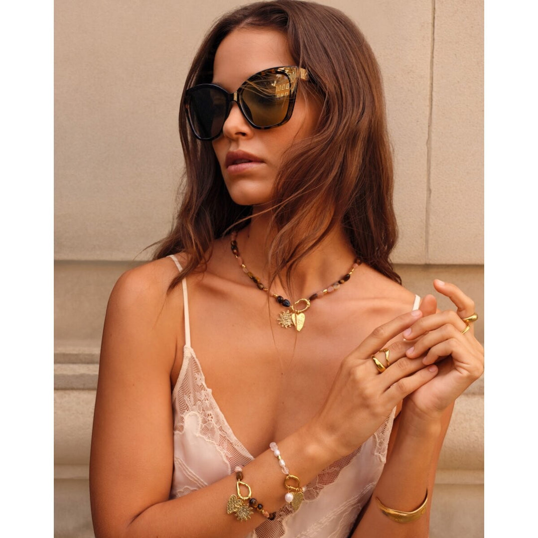 Katie Loxton Sunset Solesi Waterproof Gold Bracelet