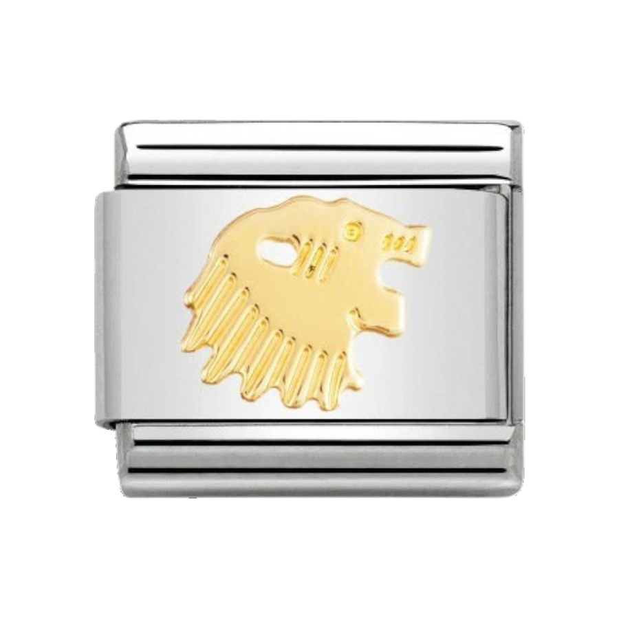 Nomination Classic Leo Charm - 18k Gold - 030104/05