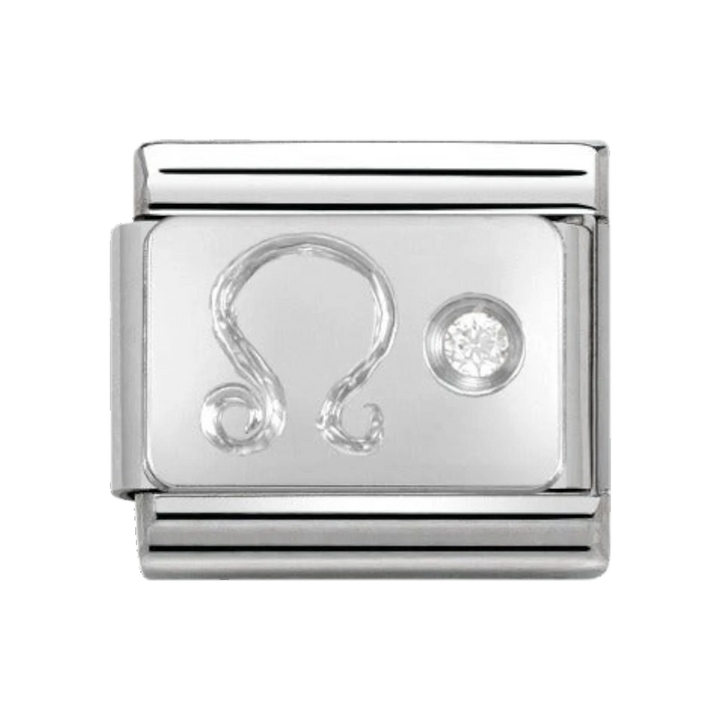 Nomination Silver and Zirconia Classic Leo Charm - 330302/05