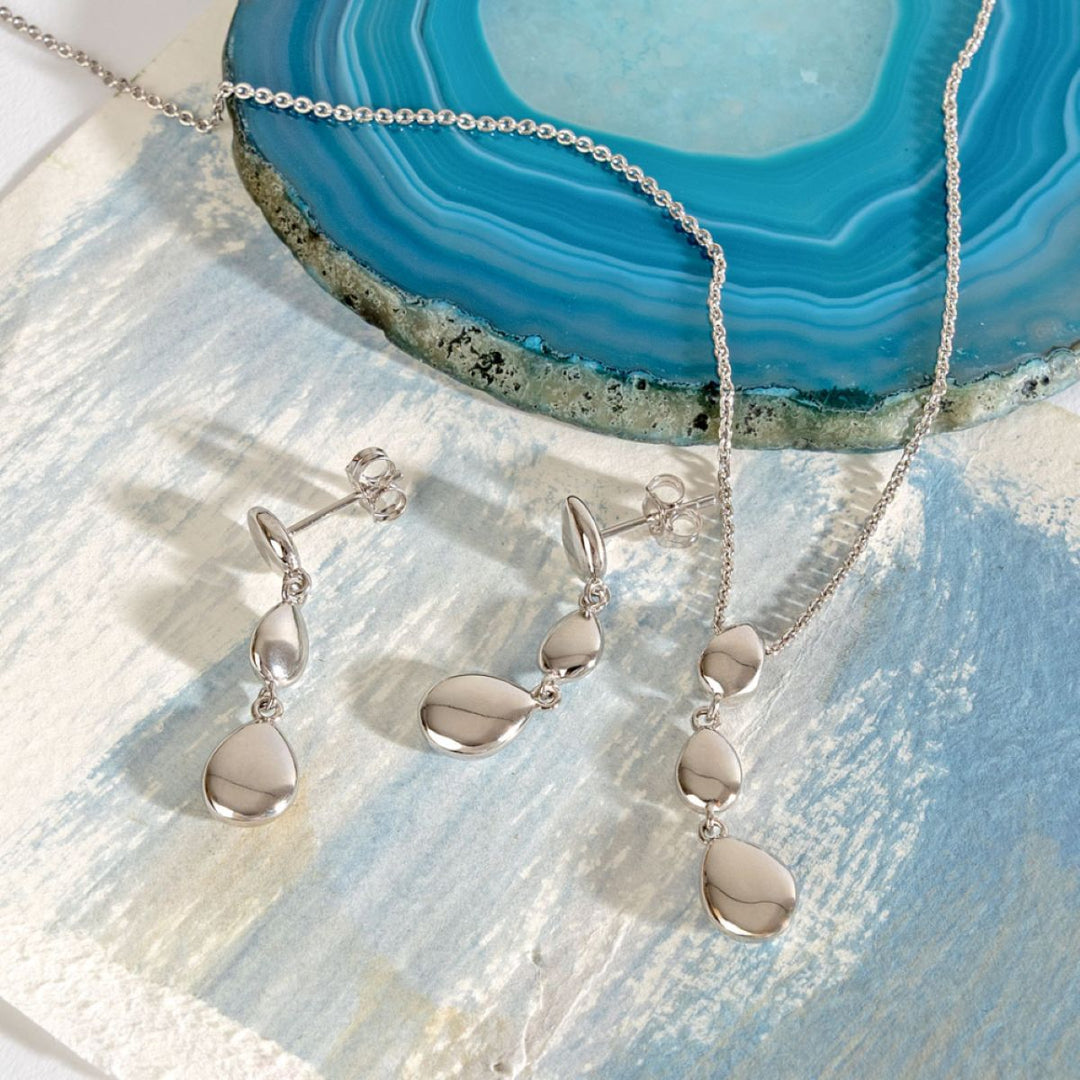 Kit Heath Coast Pebbles Triple Linking Pebbles Necklace - 90209RP