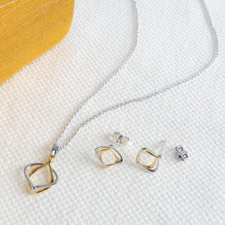 Kit Heath Alicia Golden Petite Stud Earrings - 40019GRP