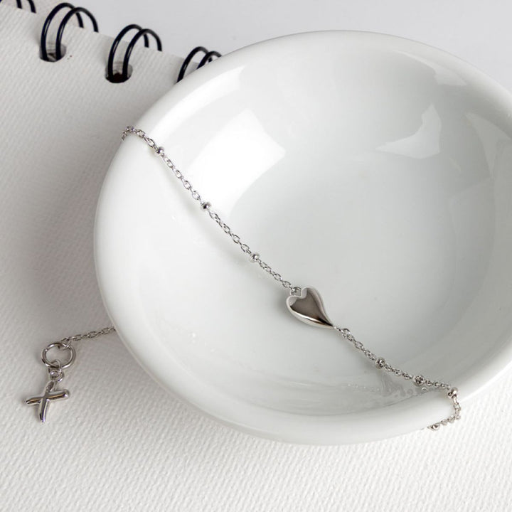 Kit Heath Desire Kiss Mini Heart Ball Chain Bracelet - 70500RP
