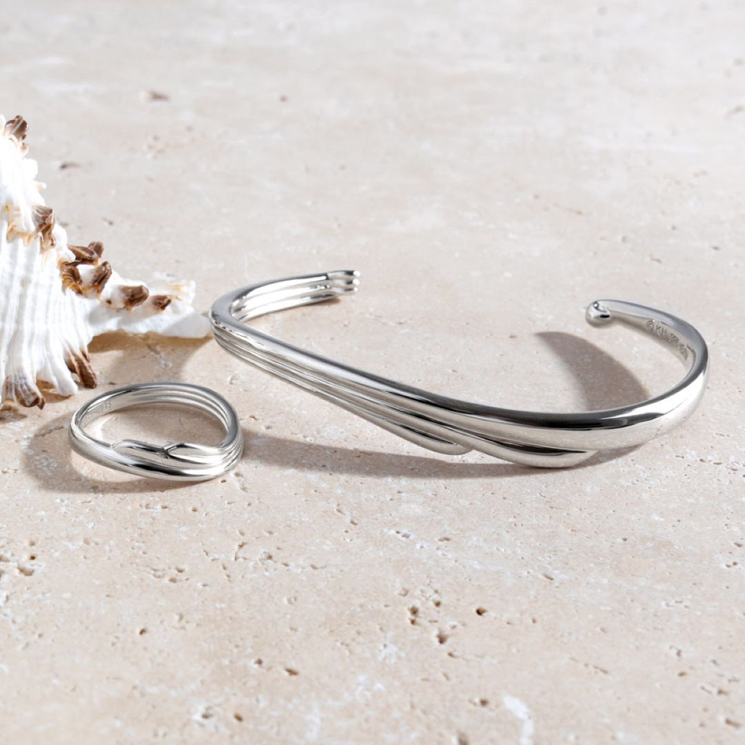 Kit Heath OcÃ©ane Shell Wave Bangle 71211RP