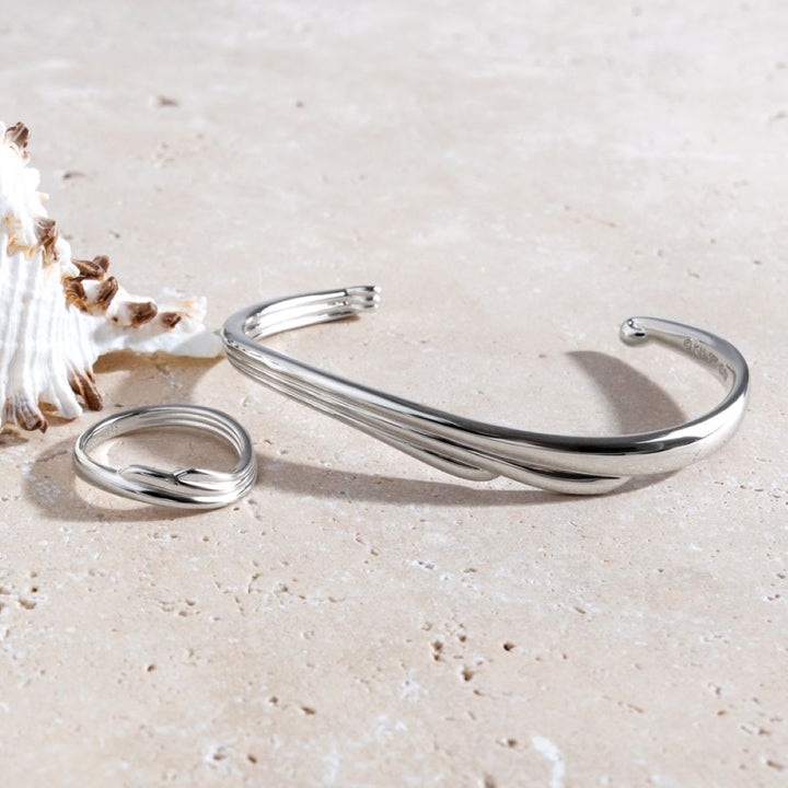 Kit Heath OcÃ©ane Shell Wave Bangle 71211RP