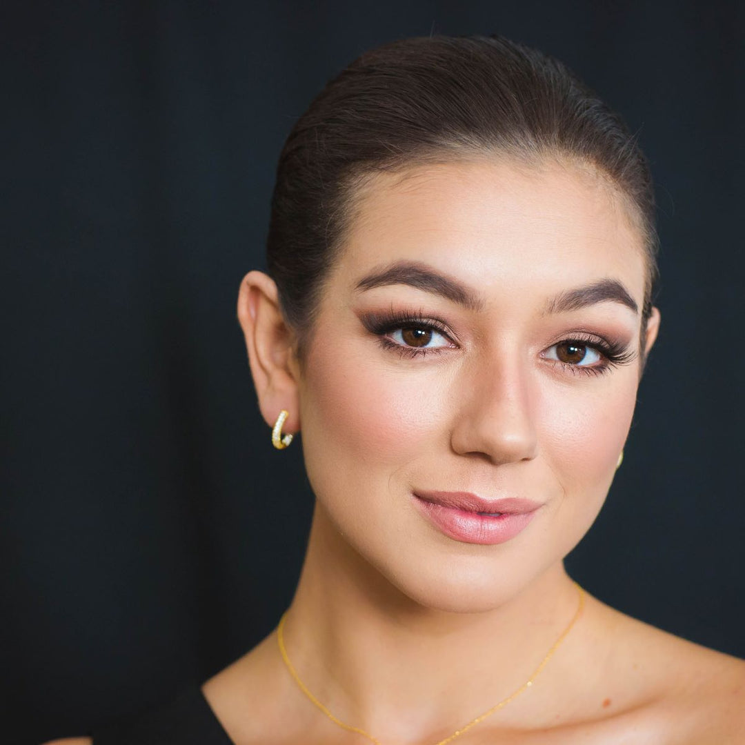 Georgini Goddess Pave Hoop Earrings - Gold - IE1129G