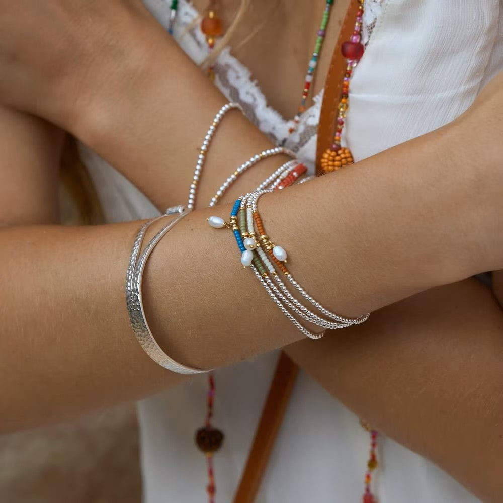Annie Haak Maisie Mixed Metal Pearl Bracelet
