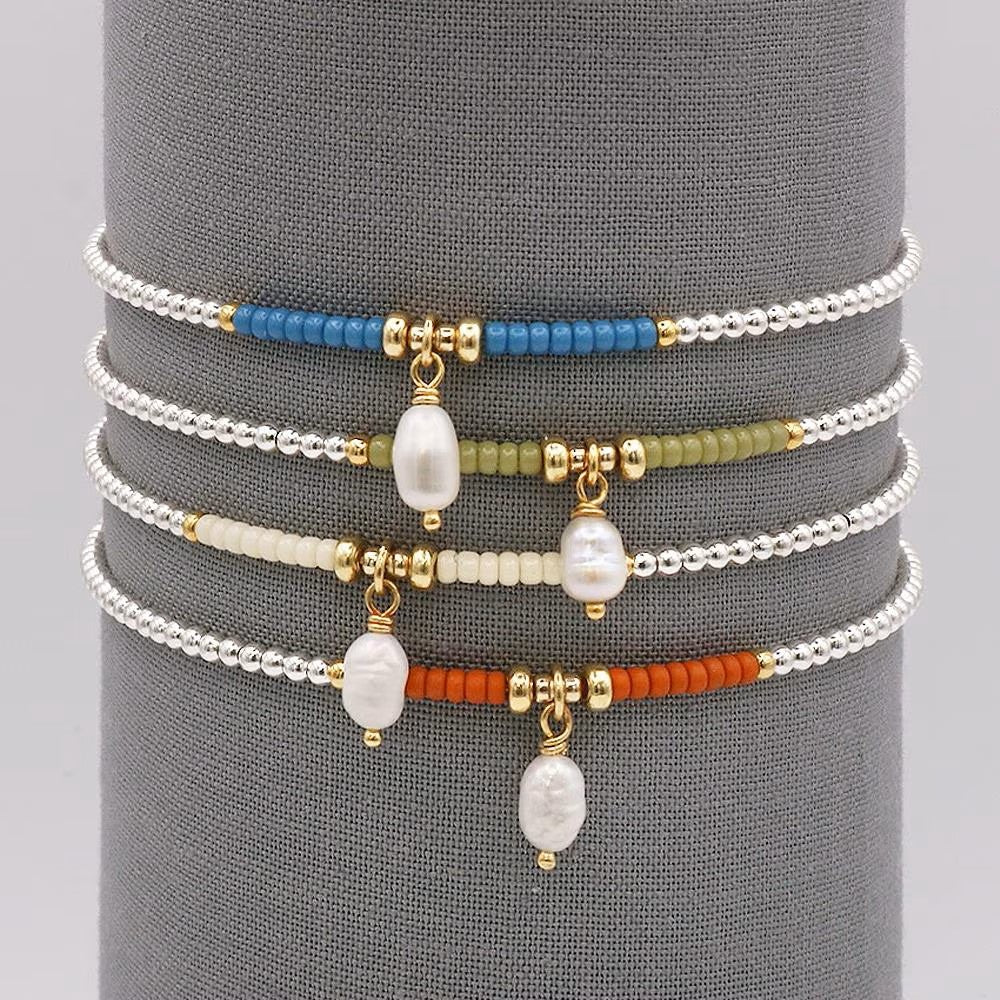 Annie Haak Maisie Mixed Metal Pearl Bracelet