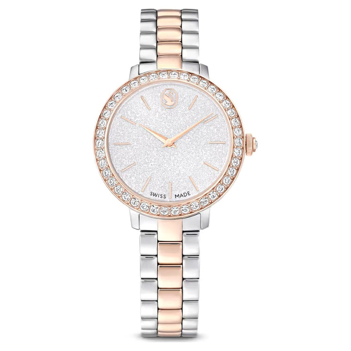 Swarovski Matrix Watch Swiss Made Metal Bracelet - Rose Gold Tone Finish - 5715028