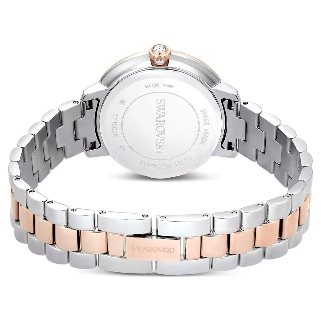 Swarovski Matrix Watch Swiss Made Metal Bracelet - Rose Gold Tone Finish - 5715028