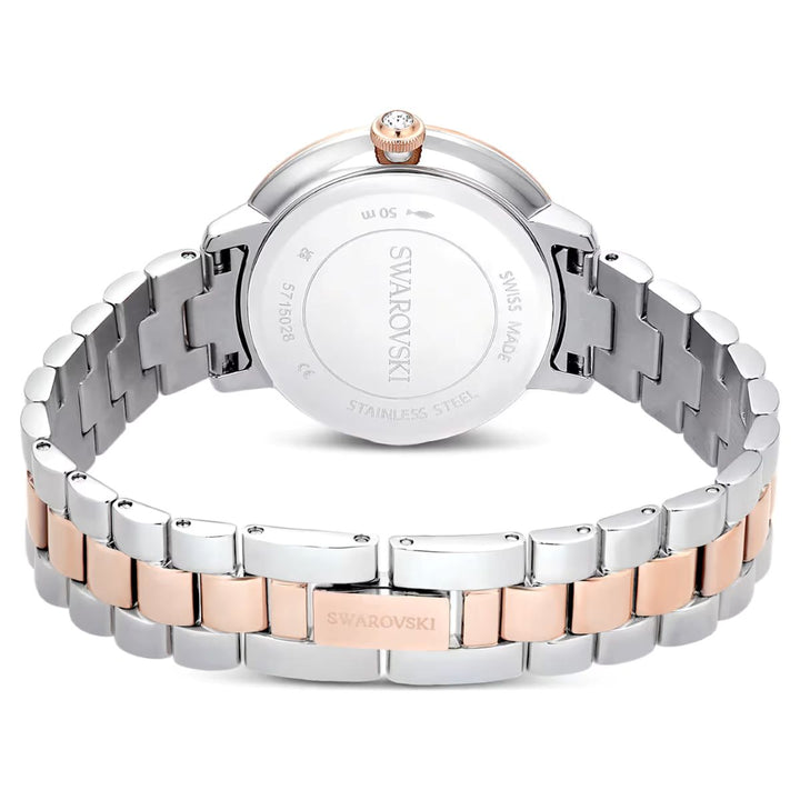Swarovski Matrix Watch Swiss Made Metal Bracelet - Rose Gold Tone Finish - 5715028