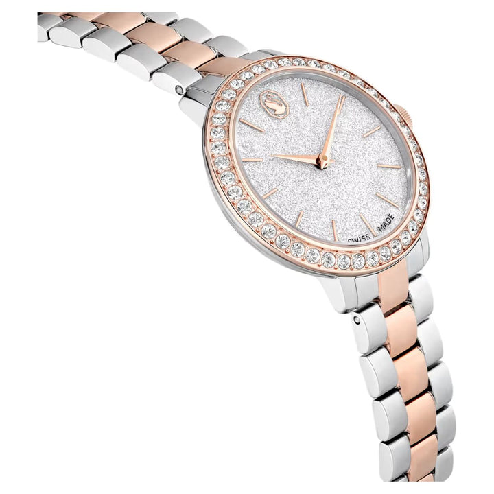 Swarovski Matrix Watch Swiss Made Metal Bracelet - Rose Gold Tone Finish - 5715028