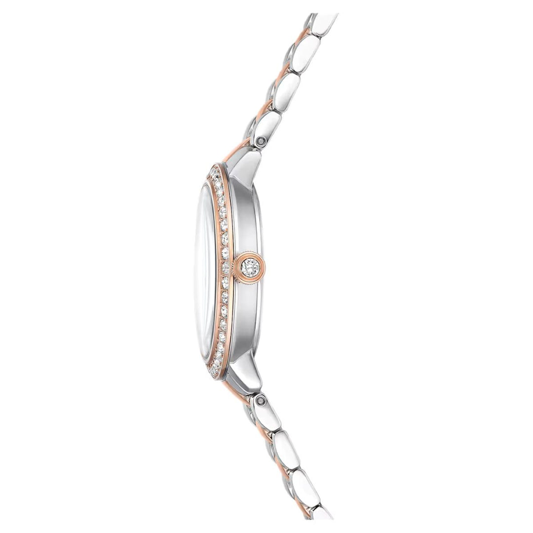Swarovski Matrix Watch Swiss Made Metal Bracelet - Rose Gold Tone Finish - 5715028