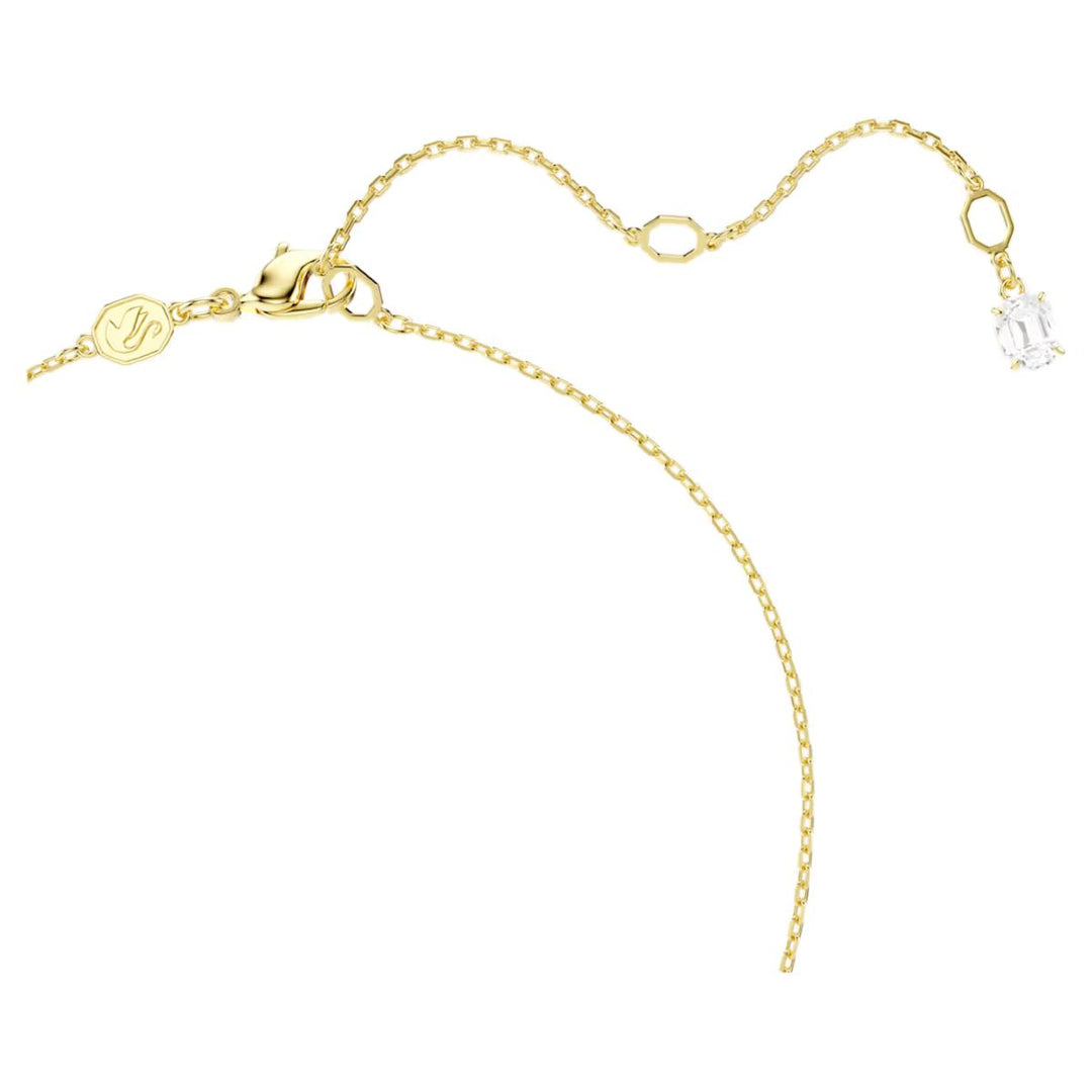 Swarovski Mesmera Attract Heart Necklace - White with Gold Tone Plating - 5733475