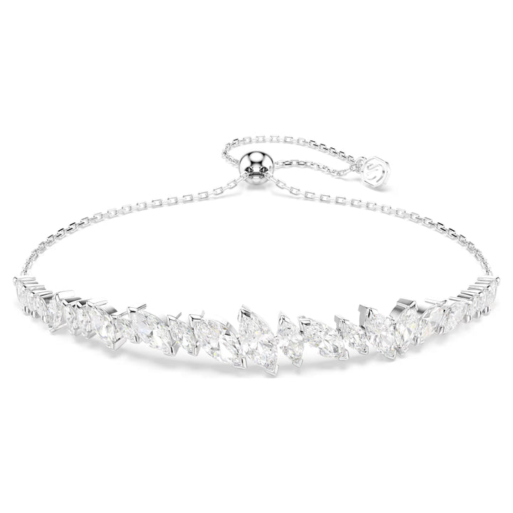 Swarovski Mesmera Bracelet Marquise Cut - White with Rhodium Plating