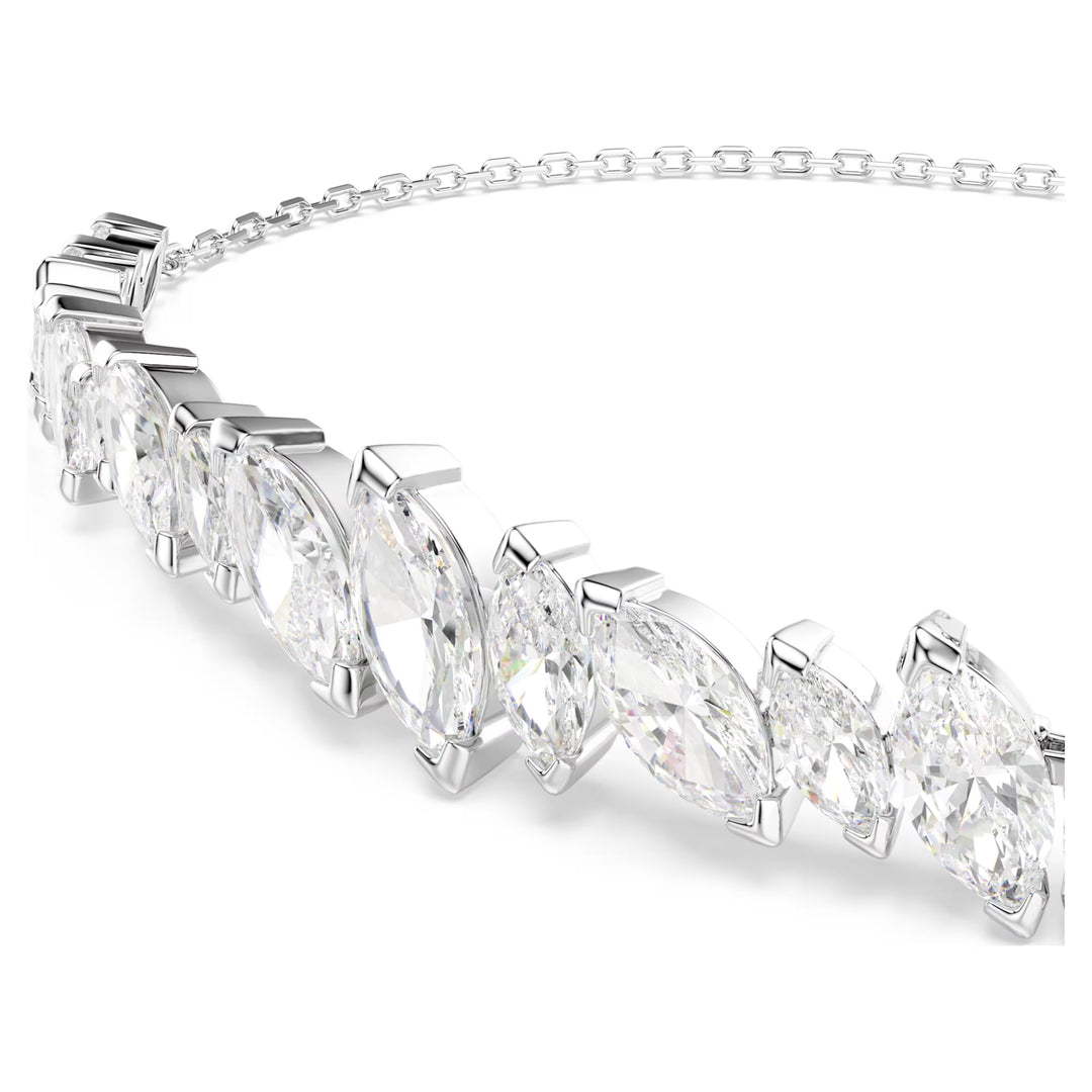Swarovski Mesmera Bracelet Marquise Cut - White with Rhodium Plating