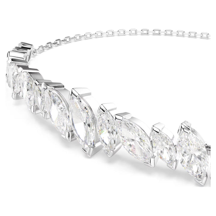 Swarovski Mesmera Bracelet Marquise Cut - White with Rhodium Plating