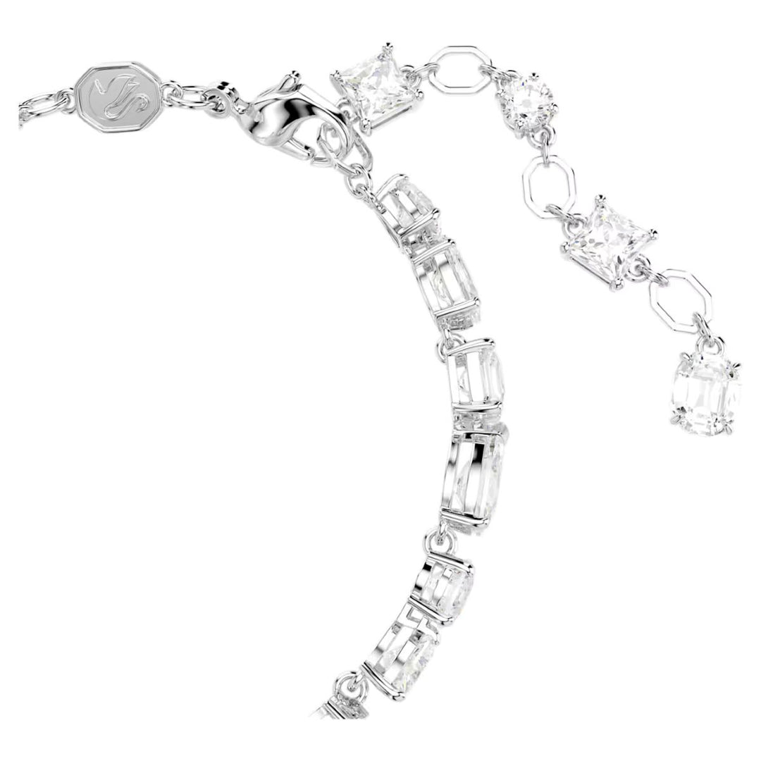 Swarovski Mesmera bracelet Mixed Cuts - White with Rhodium Plating - 5731959
