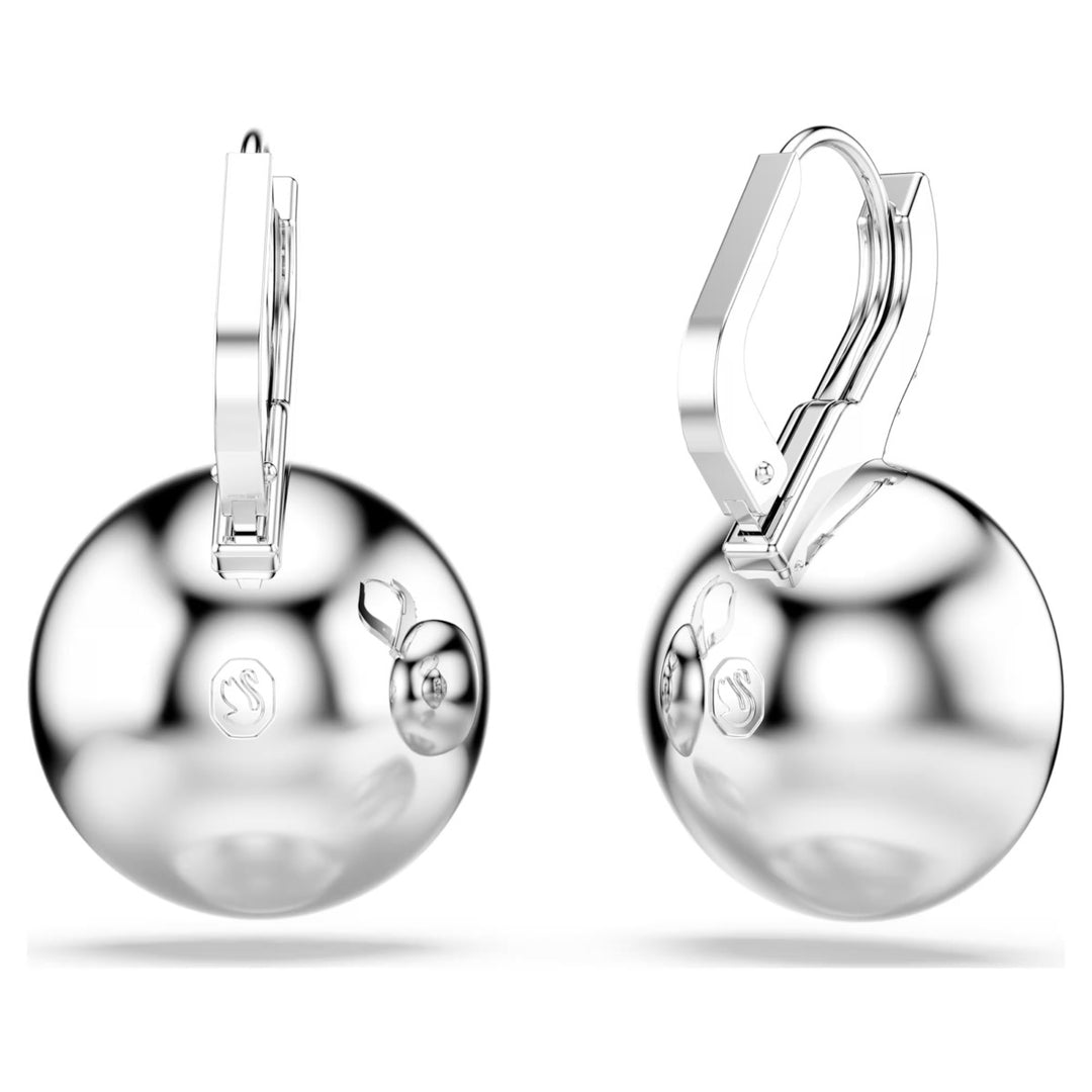 Swarovski Millenia Drop Earrings Round Cut - White with Rhodium Plating 5731149