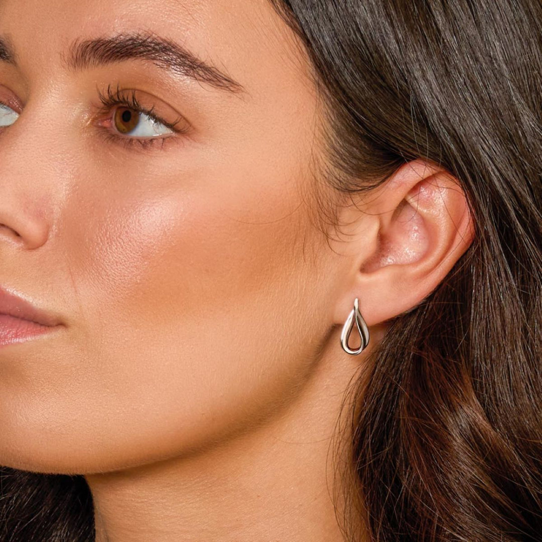 Kit Heath Serenity Loop Grande Stud Earrings - 41184RP