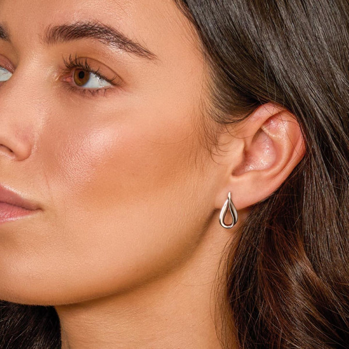 Kit Heath Serenity Loop Grande Stud Earrings - 41184RP