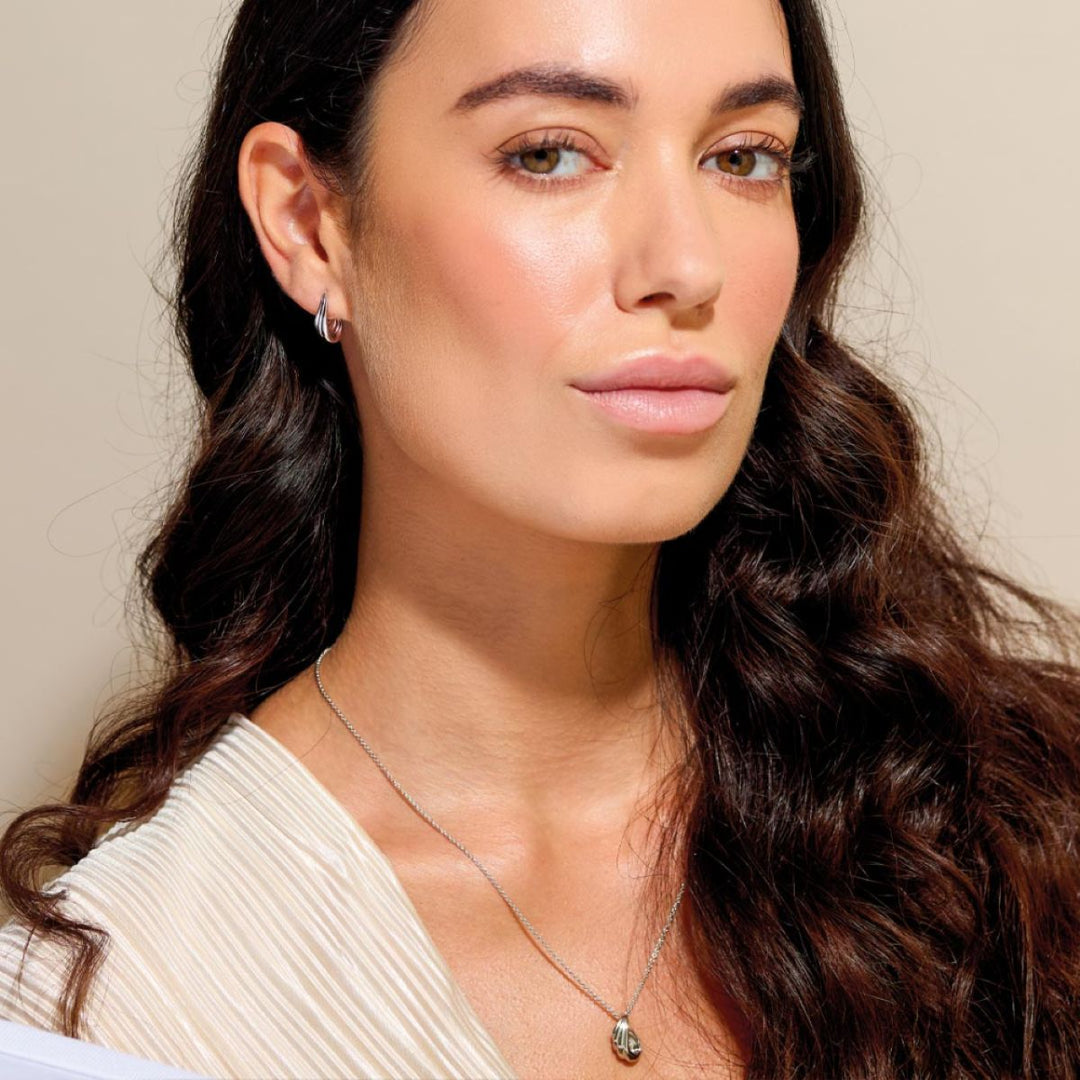 Kit Heath OcÃ©ane Shell Wave Hoop Earrings - 61211RP