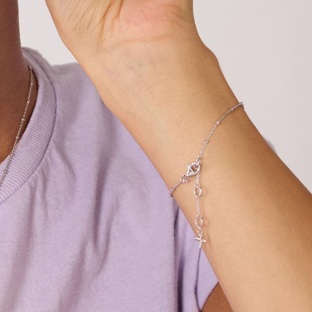 Kit Heath Desire Kiss Mini Heart Ball Chain Bracelet - 70500RP