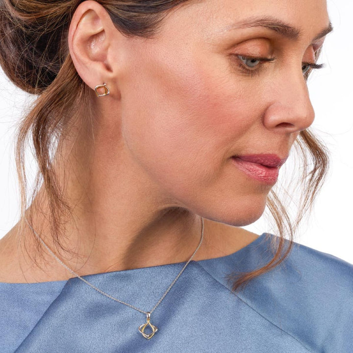 Kit Heath Alicia Golden Petite Drop Earrings - 60018GRP