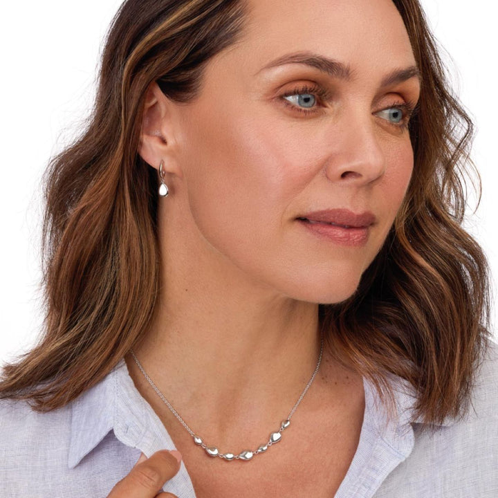 Kit Heath Coast Pebbles Linking Pebbles Necklet - 90210RP