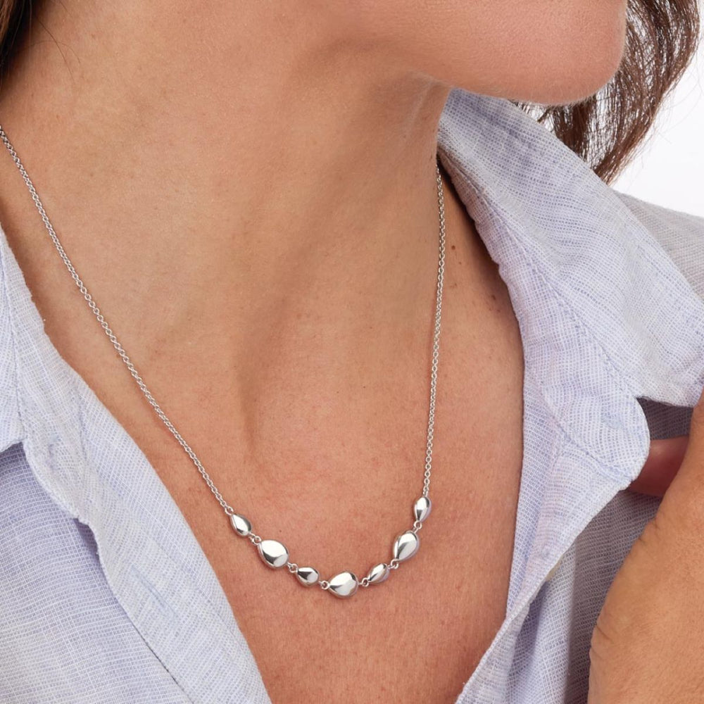 Kit Heath Coast Pebbles Linking Pebbles Necklet - 90210RP