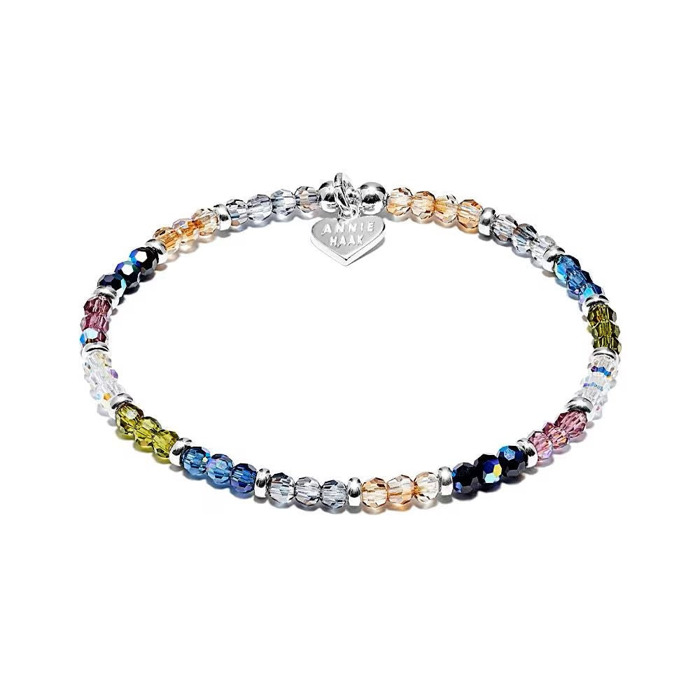 Annie Haak Crystal Delight Silver Bracelet Stack