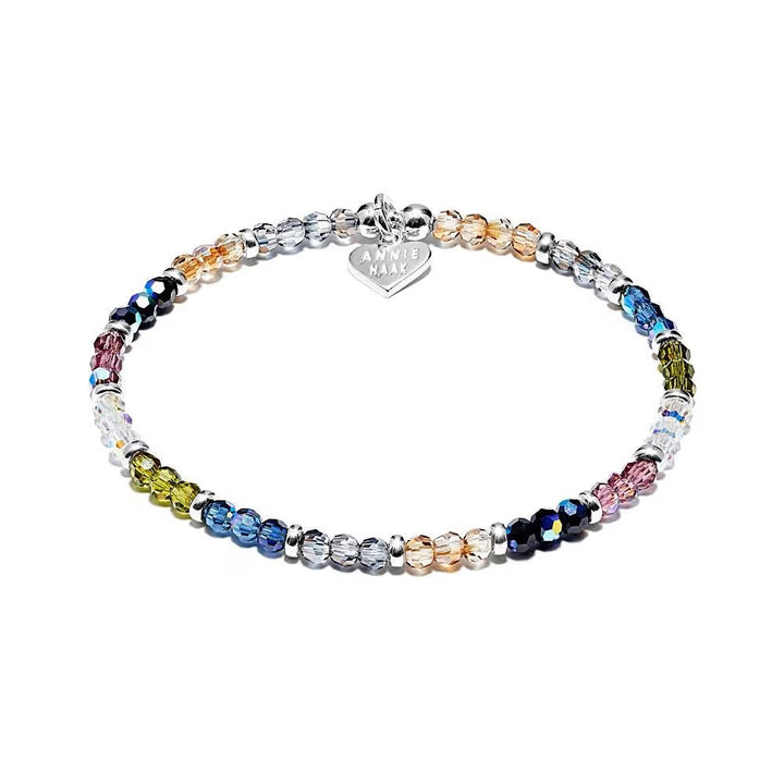 Annie Haak Crystal Delight Silver Bracelet Stack