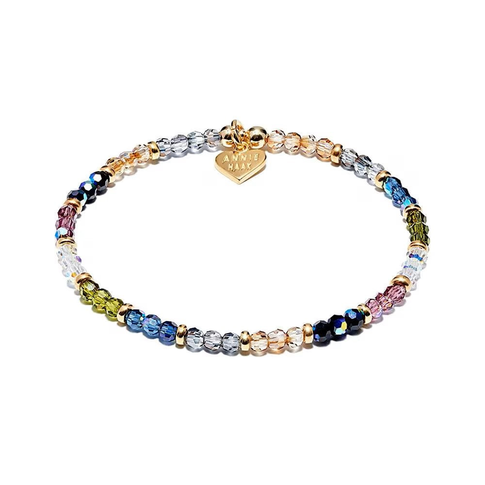 Annie Haak Crystal Delight Gold Plated Bracelet Stack