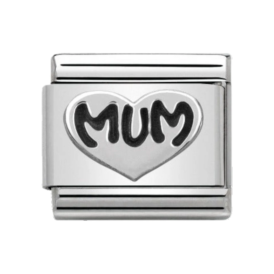 Nomination Classic Mum Charm - Silver - 330101/12