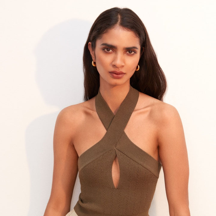 Shyla Munia Chunky Huggie Earrings