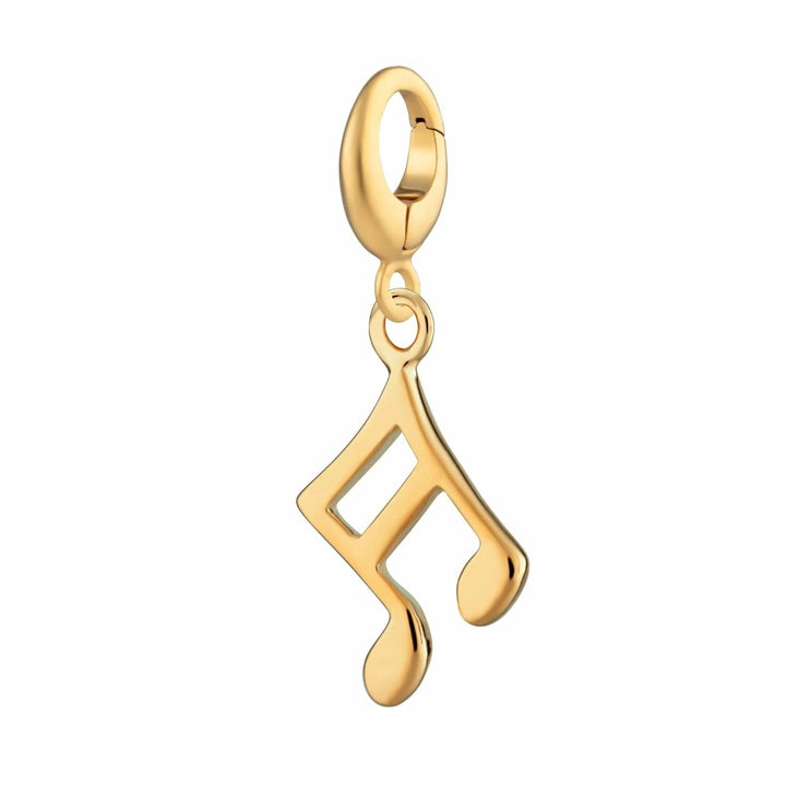 Lily Charmed Music Note Charm gold - item number CGMN